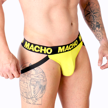 MALE - MX25A JOCK YELLOW LYCRA M