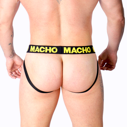 MALE - MX25A JOCK YELLOW LYCRA M