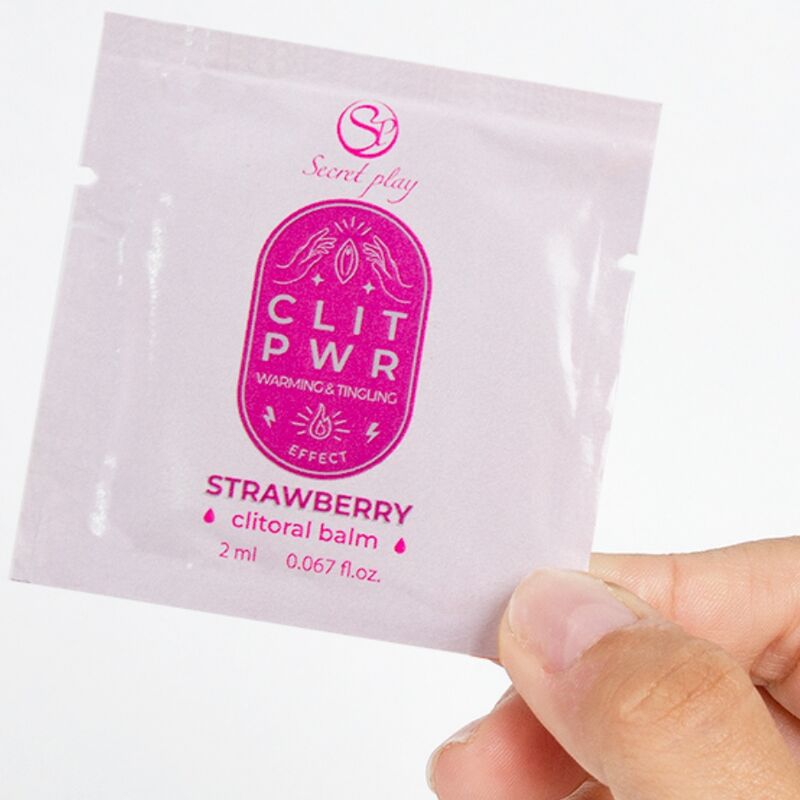 SECRETPLAY - SINGLE-DOSE STRAWBERRY LUBRICANT 2 ML