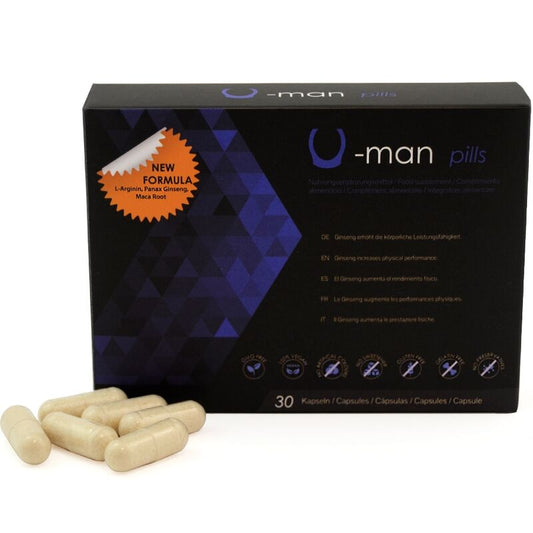 500 Cosmetics - U -Man Penis Mida i energia sexual - 30 càpsules