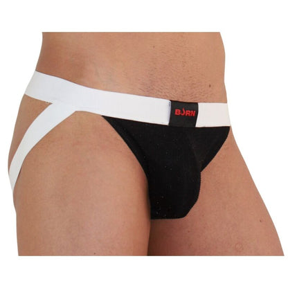 BURN - 004 JOCK BRILLIANT BLACK / WHITE S