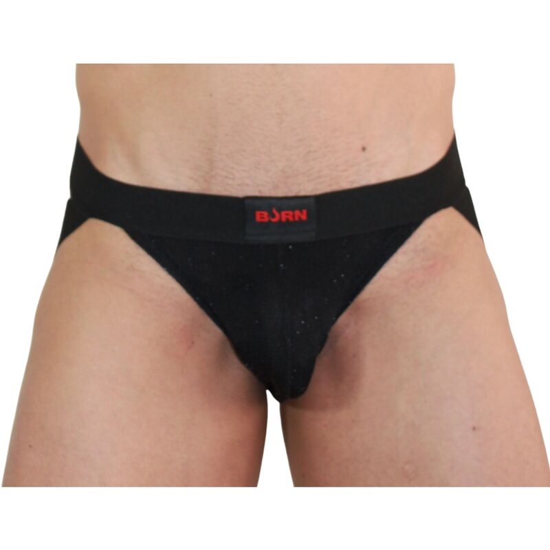 BURN - 003 SHINY BLACK JOCK XL