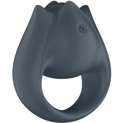 SATISFYER - PERFECT PAIR 2 MULTIVIBRATOR 2 IN 1 PENIS RING &amp; FINGER STIMULATOR GREY