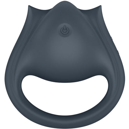 SATISFYER - PERFECT PAIR 2 MULTIVIBRATOR 2 IN 1 PENIS RING &amp; FINGER STIMULATOR GREY