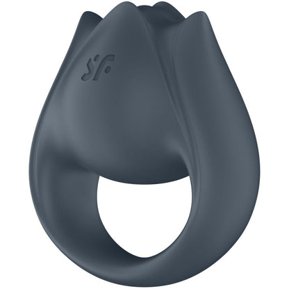 SATISFYER - PERFECT PAIR 2 MULTIVIBRATOR 2 IN 1 PENIS RING &amp; FINGER STIMULATOR GREY