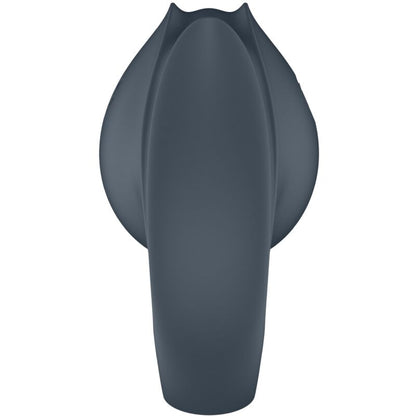 SATISFYER - PERFECT PAIR 2 MULTIVIBRATOR 2 IN 1 PENIS RING &amp; FINGER STIMULATOR GREY