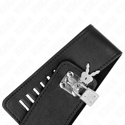 KINK - COLLAR WITH LEASH 116 CM MODEL 2 ADJUSTABLE 36-43 CM X 5 CM