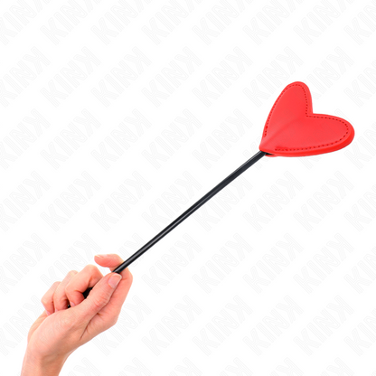 KINK - RED HEART-SHAPED SHOVEL 33 X 10 CM