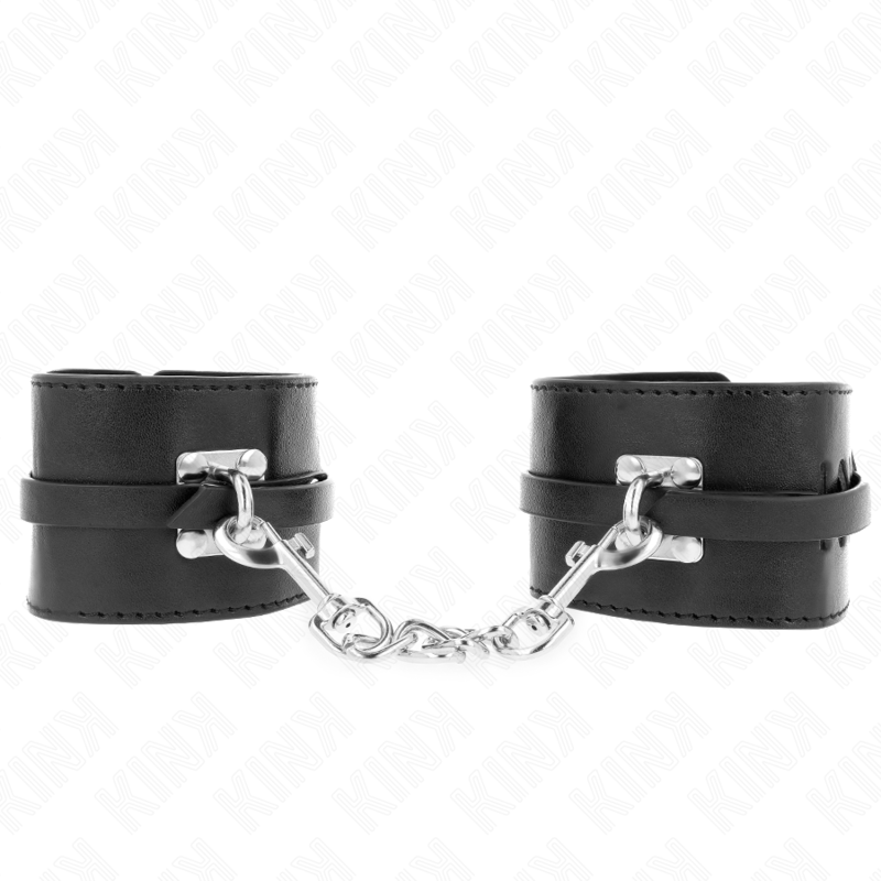 KINK - DELUXE WRISTBANDS WITH ADJUSTABLE PADLOCK CLOSURE 14.5-21 CM X 6 CM