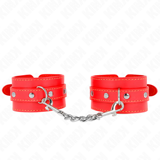 KINK - THIN WRISTBANDS RED ADJUSTABLE 21-33 CM