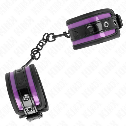 KINK - ADJUSTABLE LILAC NEOPRENE WRISTBANDS 21-28 CM X 5 CM