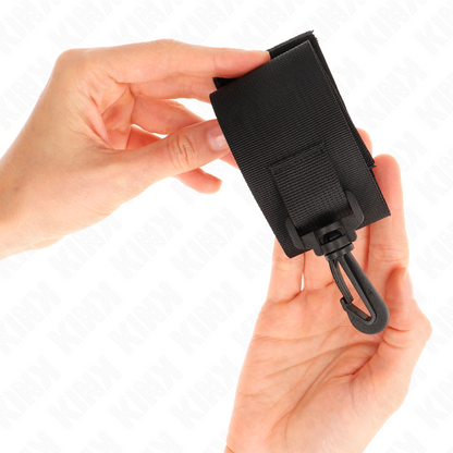 KINK - BLACK NYLON WRISTBANDS