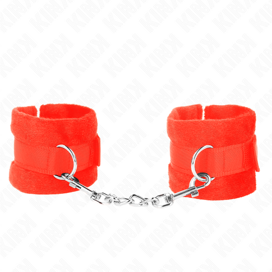 KINK - WRISTBANDS FOR BEGINNERS RED 30 X 7 CM
