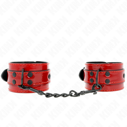KINK - DARK RED WRISTBANDS 23 X 5 CM