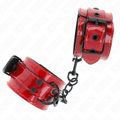 KINK - DARK RED WRISTBANDS 23 X 5 CM