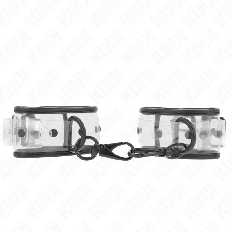 KINK - ADJUSTABLE TRANSPARENT WRISTBANDS 18-30 CM X 5.5 CM