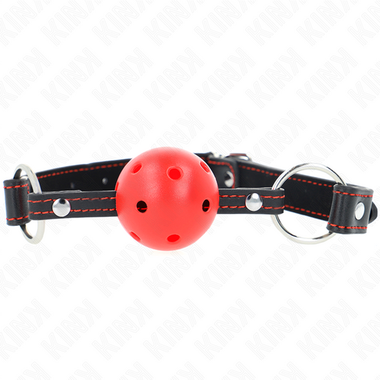 KINK - 4.5 CM RED HARD HOLLOW BALL CLAMP MODEL 2 65 x 2.5 CM