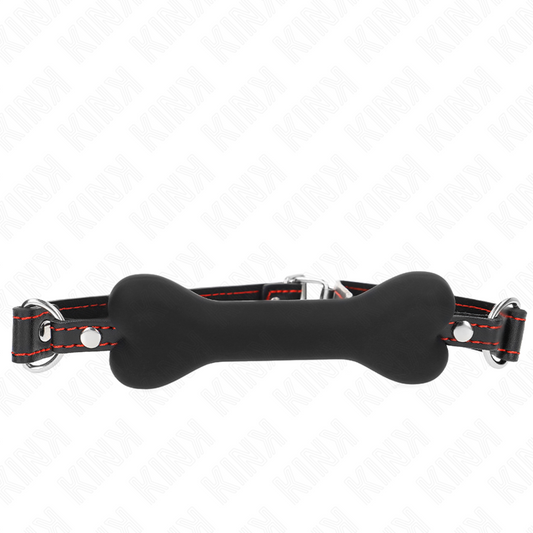 KINK - BONE JAW 12 CM BLACK 63 x 2 CM