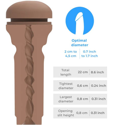 Kiiroo - Feel Stroker Masturbator Mulatto extra apertado