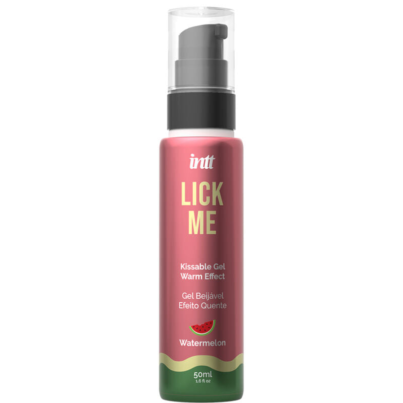 INTT -  LICK ME GEL COMESTIBLE SABOR SANDÍA EFECTO CALOR
