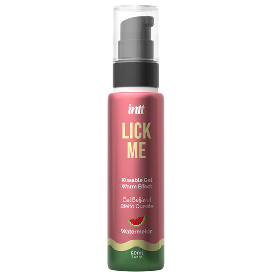 INTT -  LICK ME GEL COMESTIBLE SABOR SANDÍA EFECTO CALOR