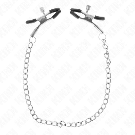 KINK - NIPPLE CLIPS WITH THIN CHAIN ​​30 CM