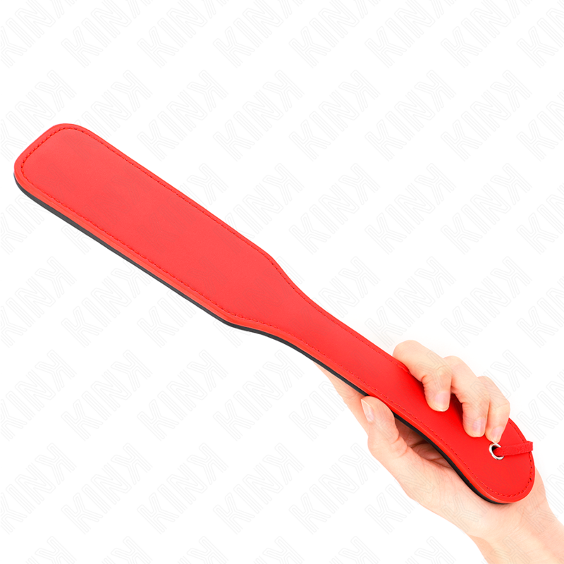 KINK - DOUBLE-SIDED PADDLE RED AND BLACK 32 X 6 CM