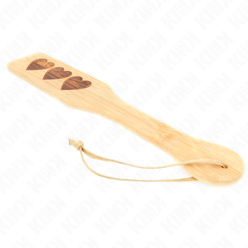 KINK - PÁ DE BAMBU DESIGN CORAÇÃO 32 X 5.5 CM