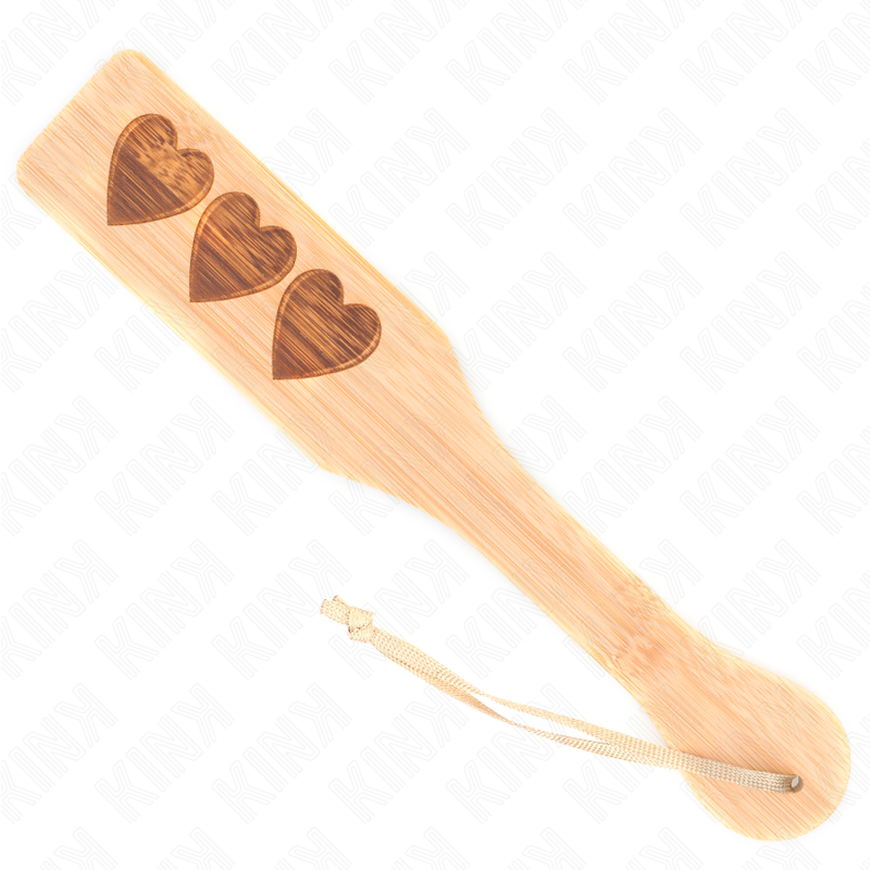 KINK - PÁ DE BAMBU DESIGN CORAÇÃO 32 X 5.5 CM