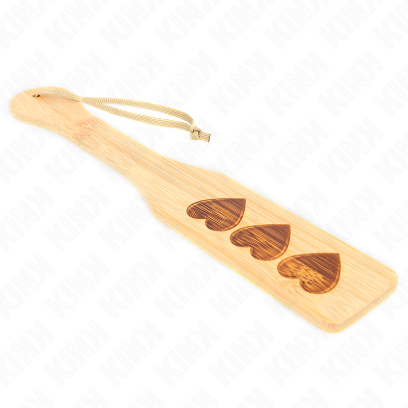 KINK - PÁ DE BAMBU DESIGN CORAÇÃO 32 X 5.5 CM