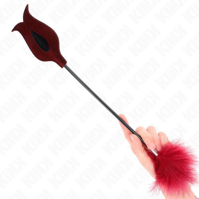 KINK - TICKLE FEATHER WITH ROSE-SHAPED PAD 38 CM