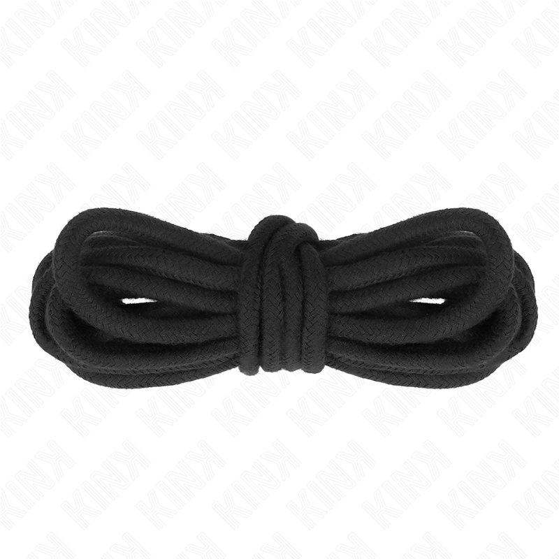KINK - CORDA DE ALGODÃO 10 METROS PRETO