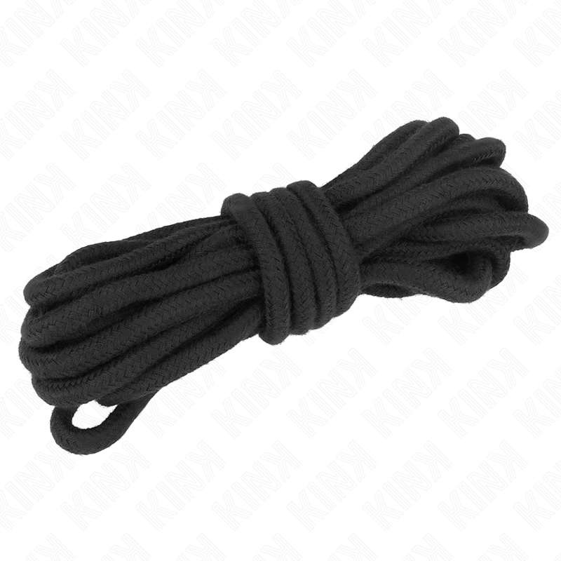 KINK - CORDA DE ALGODÃO 10 METROS PRETO