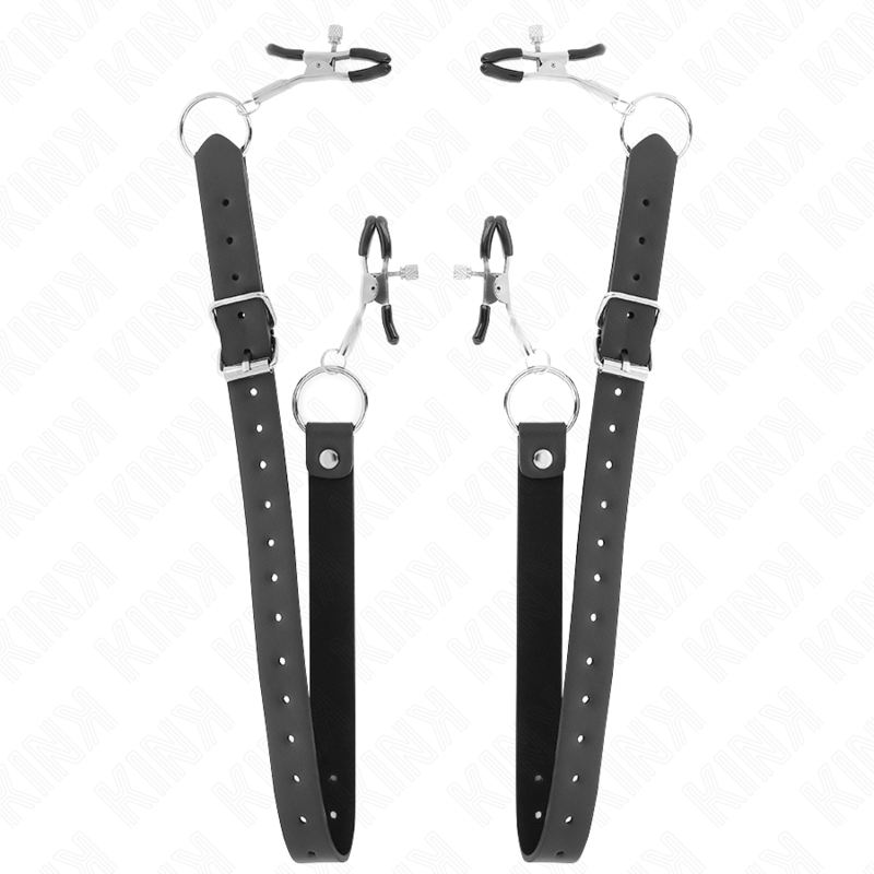 KINK - CLITORAL CLAMPS 4 ADJUSTABLE HOOKS 34-48 CM