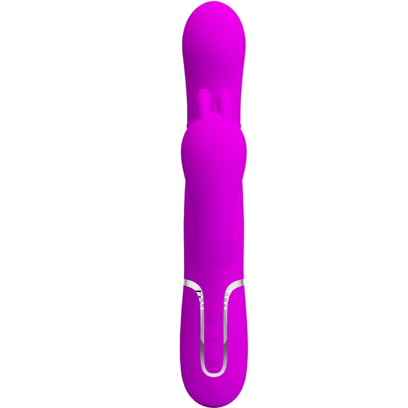 PRETTY LOVE - CAMMY TRIPLE MULTIFUNCTION VIBRATOR 4 IN 1 PINK