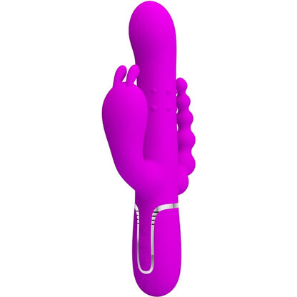 PRETTY LOVE - CAMMY TRIPLE MULTIFUNCTION VIBRATOR 4 IN 1 PINK