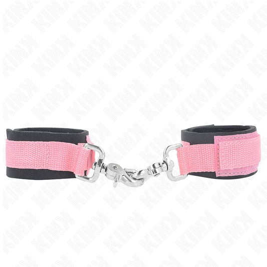 KINK - ADJUSTABLE NEOPRENE WRISTBANDS PINK ADJUSTABLE 22-34 CM