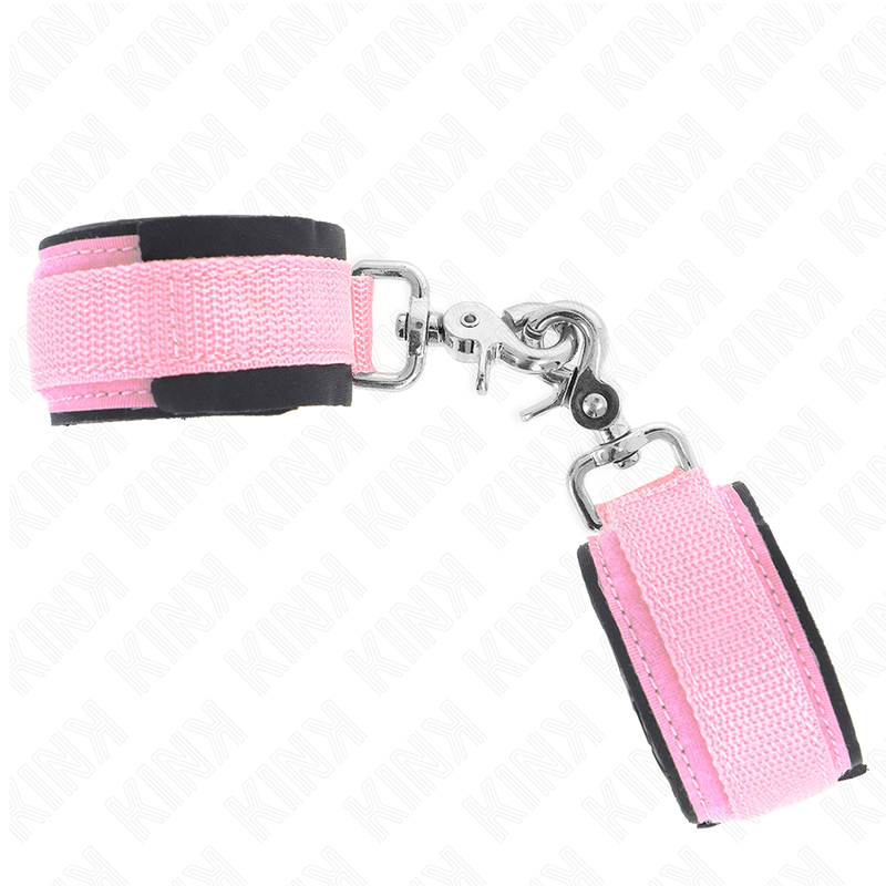 KINK - ADJUSTABLE NEOPRENE WRISTBANDS PINK ADJUSTABLE 22-34 CM