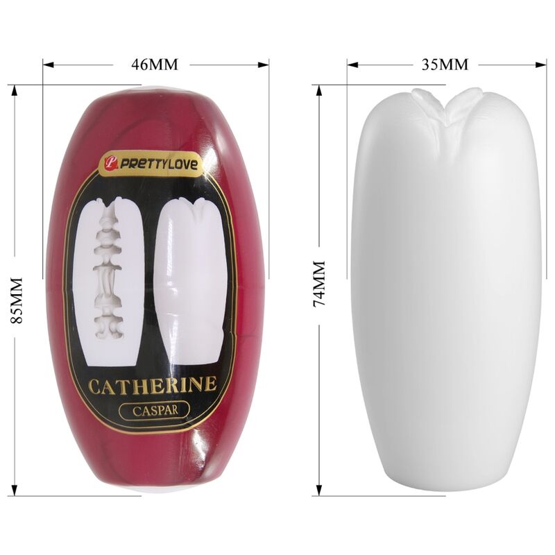 Pretty Love: Catherine Masturbador masculí blanc