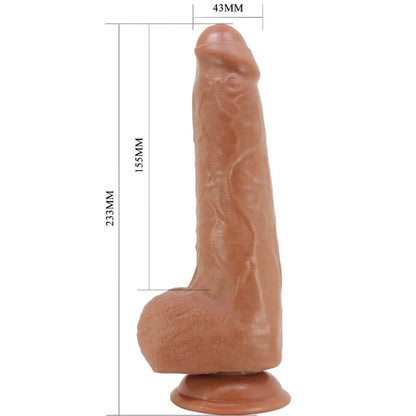 PRETTY LOVE - DRACO REALISTIC DILDO 23 CM MODEL 2 NATURAL