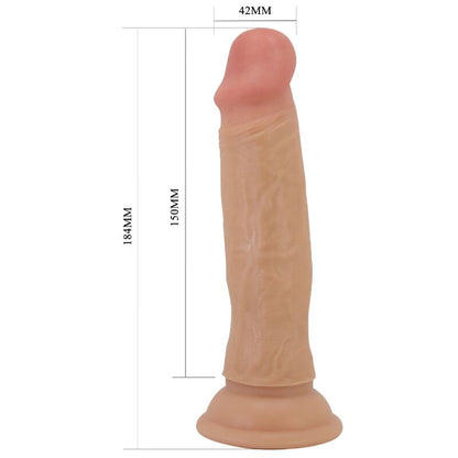 PRETTY LOVE - QUENTIN REALISTIC DILDO 18 CM NATURAL