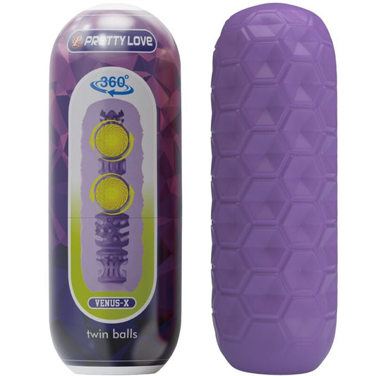 Pretty Love: bessones boles masculines de color morat