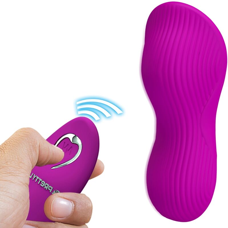 PRETTY LOVE - ROMARIO LAY-ON CLITORAL STIMULATOR REMOTE CONTROL PINK