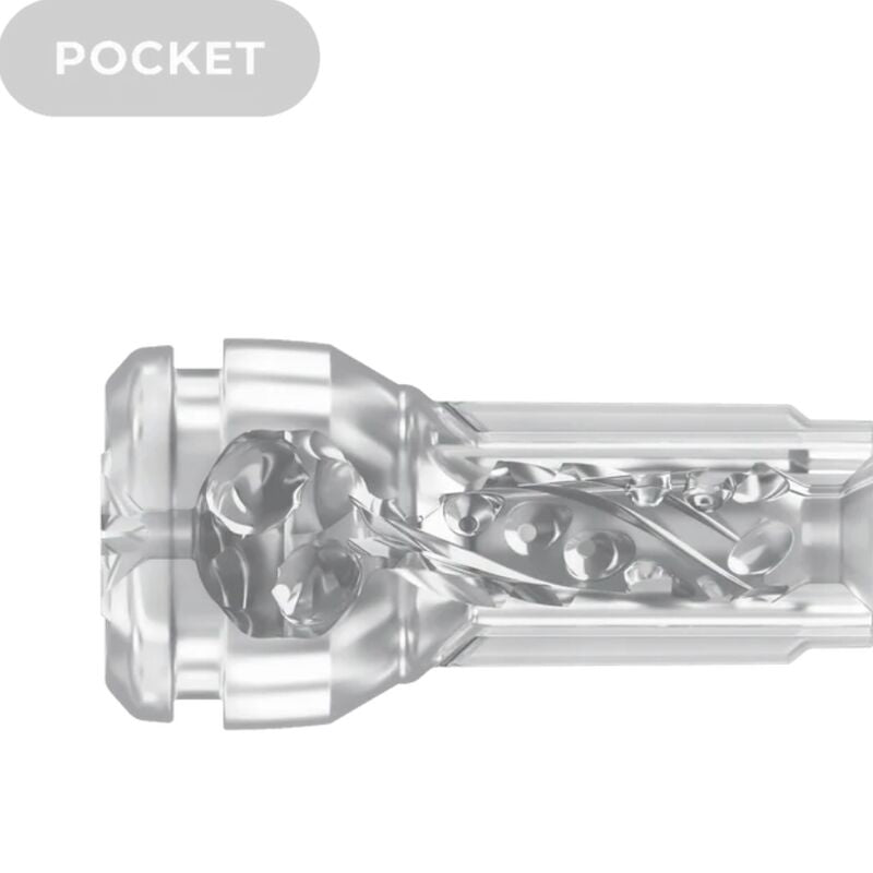 Kiiroo - Feel Pocket Stroker Crystal de Kiiroo Transparent