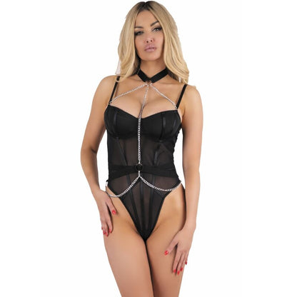 LIVCO CORSETTI FASHION - RUBIKA LC XG079 BODY CON GARGANTILLA
