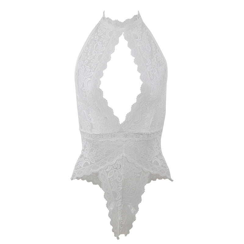 SUBBLIME - 953850 WHITE LACE BODY S/M