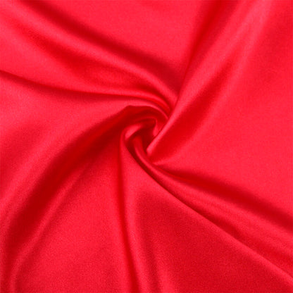 SUBBLIME - 954017 CAMISON DE ENCAJE ESPALDA TRANSPARENTE + TANGA ROJO/NEGRO S/M