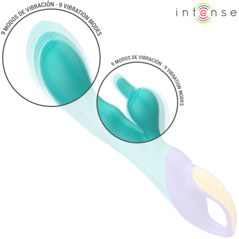 INTENSE - FRED RECHARGEABLE RABBIT BLUE VIBRATOR