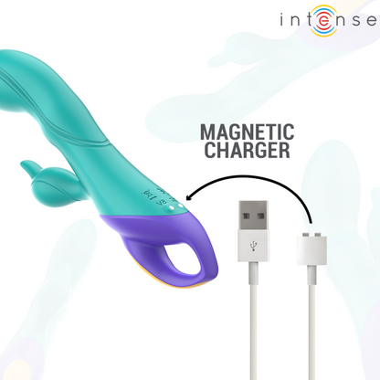 INTENSE - FRED RECHARGEABLE RABBIT BLUE VIBRATOR