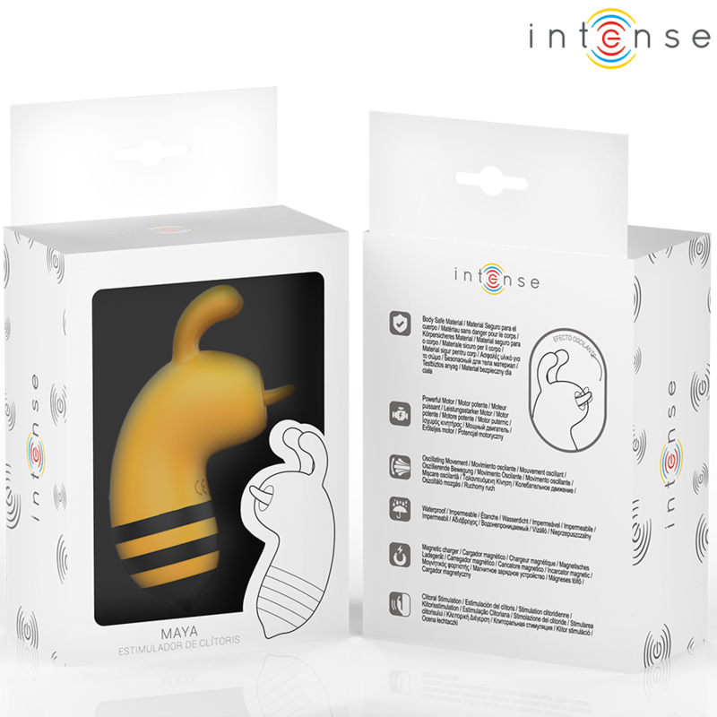 INTENSE - MAYA ESTIMULADOR CON LENGUA ROTADORA 360º